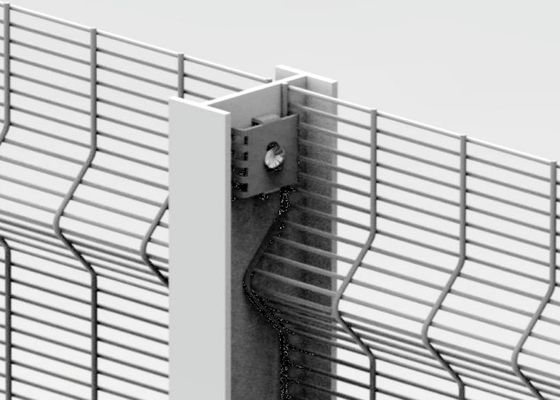 Metallo ad alta resistenza Mesh Fence Panels 3D anti 358 rampicanti Mesh Fencing Panels