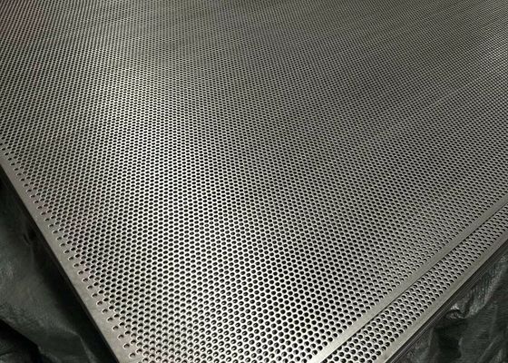 Diamante buco di alluminio perforato metallo foglio schermo dimensione 0,8 mm-100 mm per la vibrazione