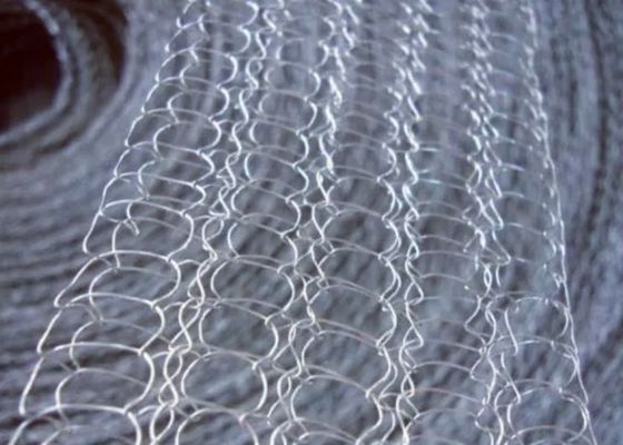 201 Maglia di filo a maglia in acciaio inossidabile fabbricata come cuscinetti piatti e filtri cilindrici
