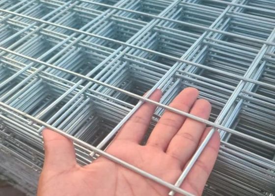Pannelli di rete di filo galvanizzato saldato di 8 calibri per recinzioni temporanee durevoli