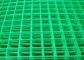 il vinile verde di 1.8m ha ricoperto il foro saldato di rettangolo di Panels Weldmesh Sheets del recinto di filo metallico