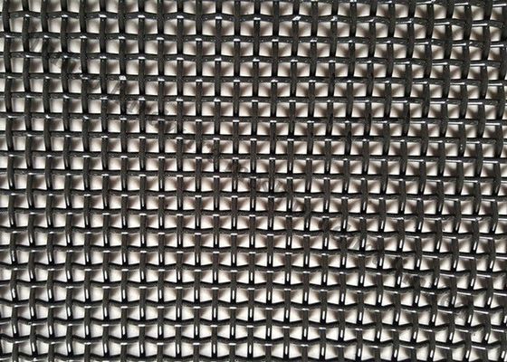 Zanzariera rivestita a resina epossidica nera 6-18mesh della maglia ss 304 dello schermo della finestra di acciaio inossidabile
