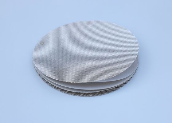 Cavo Mesh Extruder Filter Screen Disc SS316L del filtrante di acciaio inossidabile della saldatura a punti