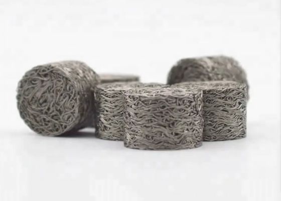 Schiuma Lance Compressed Knitted Filter Wire Mesh Corrosion Proof della neve ISO9001