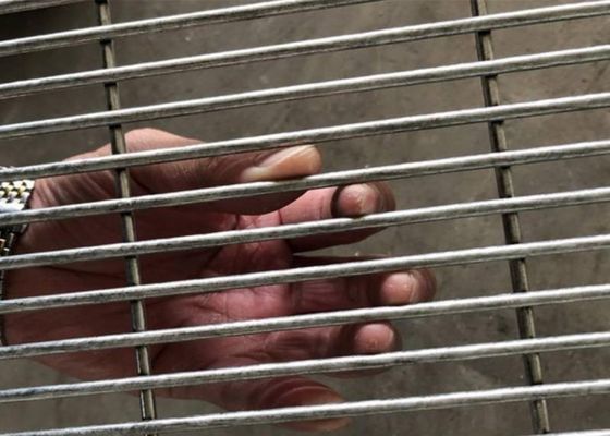 anti di salita 8# 358 rete la saldatura galvanizzata foro Mesh Sheet Rust Resistance di 13x75mm