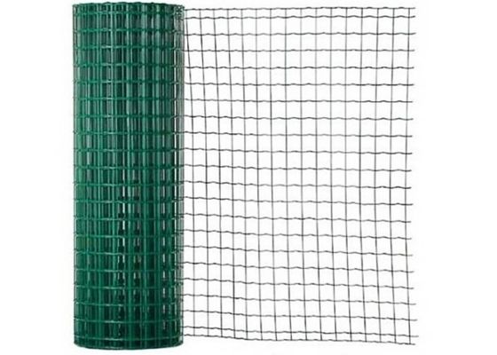 il PVC di verde 3Fts ha ricoperto il recinto Roll Rustproof di Mesh Fencing Rolls Wire Garden del cavo