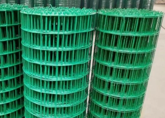 il PVC di verde 3Fts ha ricoperto il recinto Roll Rustproof di Mesh Fencing Rolls Wire Garden del cavo
