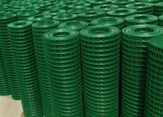 Il verde ha ricoperto il cavo Mesh Roll Welded Wire Mesh di 0.35mm-6mm che recinta Rolls antinvecchiamento