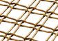 Panno di maglia di Diamond Holes Brass Woven Wire