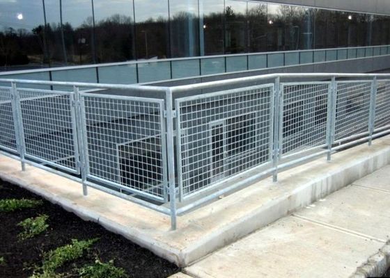 Inossidabile di aperture quadrate galvanizzato ha saldato Mesh For Stair Railings