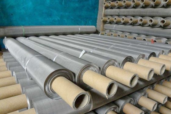 200 Mesh Stainless Steel Woven Wire Mesh Screen con la lunghezza di 30m