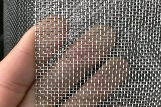 cavo Mesh Screen For High Temperature di acciaio inossidabile di resistenza al calore 202 di 4mm