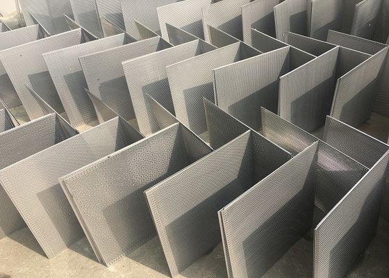 1.0 mm spessore lamiera di rete perforata in acciaio inossidabile per filtraggio industriale