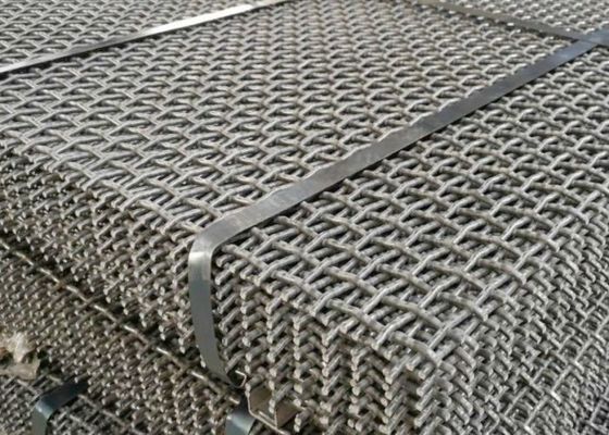 Schermo a maglia di filo tessuto resistente alla corrosione con maglia quadrata per 30° 180° tipo gancio