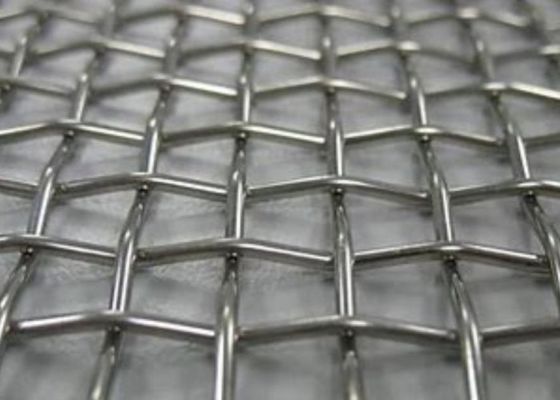 Schermo a maglia di filo tessuto resistente alla corrosione con maglia quadrata per 30° 180° tipo gancio