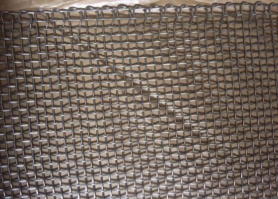 Schermo a maglia di filo tessuto quadrato in acciaio inossidabile per abrasione e resistenza agli urti