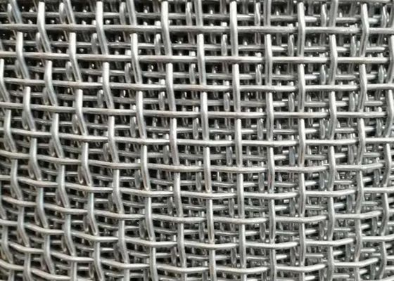 Resistenza all'abrasione buco quadrato in acciaio ad alto tenore di carbonio tela a maglia di filo tessuto