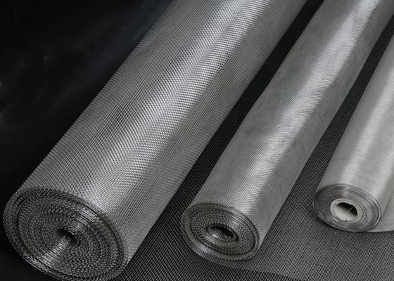 Schermo a maglia di filo tessuto di metallo pesante per applicazioni resistenti all'abrasione