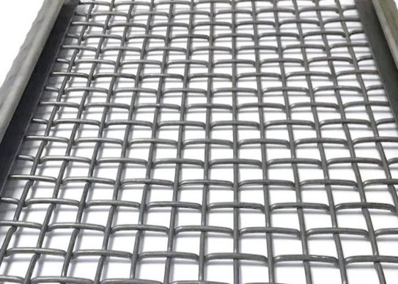 Schermo a maglia di filo tessuto di metallo pesante per applicazioni resistenti all'abrasione