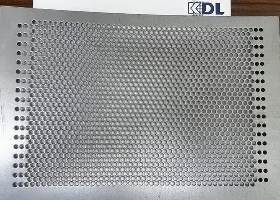 Fogli di maglia perforata di acciaio inossidabile a buco rotondo con rivestimento in PVC