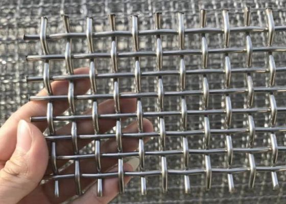 Stainless Steel Mesh Screen Rolls 0,02-50,8 mm Aperture SS 316 Twill Weave per applicazioni industriali