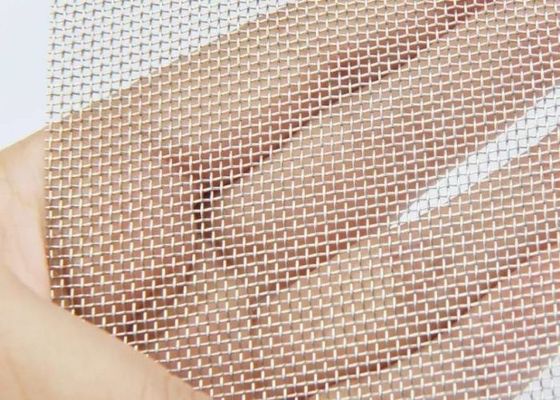 schermo a maglia di acciaio inossidabile resistente alla corrosione con vari modelli di tessitura