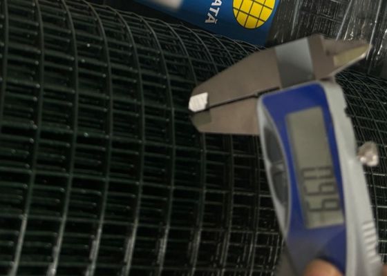 Scaffalatura di rete di filo di ferro saldato con rivestimento in PVC in acciaio inossidabile per filtrazione