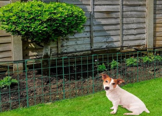 Griglia di filo galvanizzato verde per la sicurezza domestica e la costruzione