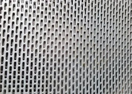 Norma ISO 9001 Fogli di maglia metallica perforata galvanizzata per la decorazione
