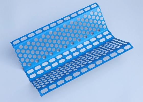 Fogli perforati in argento con forme di buchi personalizzabili