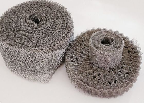 Tipo di maglia a maglia di filtro in acciaio inossidabile con o senza onde