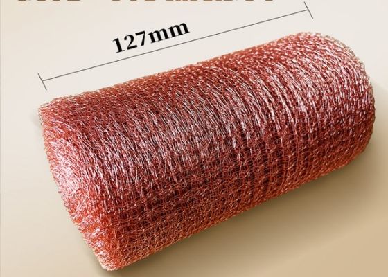 Filtro liquido a gas di filo multifilamento resistente Filtro a filo di maglia / ottone e rame Filtro a tubo di maglia