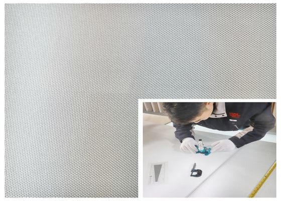 Rotolo standard da 30 m di rete filtrante in acciaio inossidabile con maglia da 2-2800 e certificazione ISO9001 per ampie applicazioni