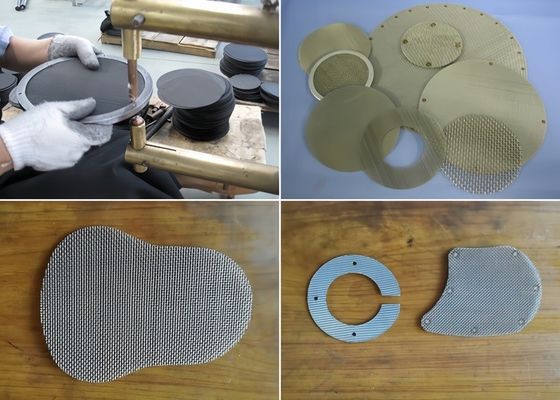 Filtro di acciaio inossidabile per filtrazione chimica petrolifera Diverse dimensioni e forme