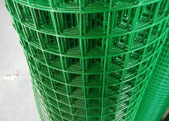 Rulli di rete di filo di acciaio saldata verde per recinzioni a carbonio