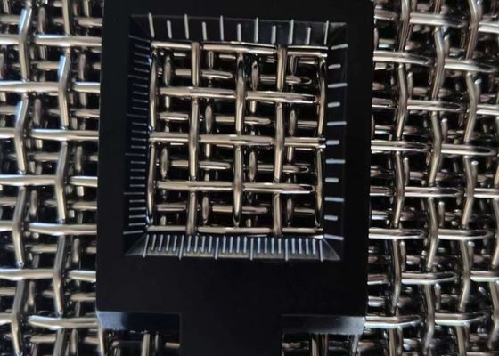 Tipo di tessuto schermo a maglia di acciaio inossidabile di tessuto semplice per lo screening e il filtraggio acido/alcali Larghezza 0,03m-6,5m