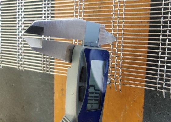 Griglia in acciaio inossidabile Griglia di filo di tessuto resistente versatile Da 4 a 635 Griglia lunghezza 1m-300m