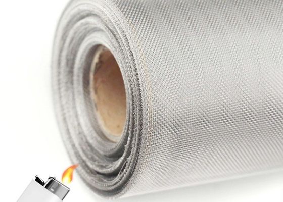 Filtro di maglia di filo resistente agli acidi e alle acque alcaline Aperture 10-100 Conteggio di maglie e permeabilità all'aria 1,8-6,0