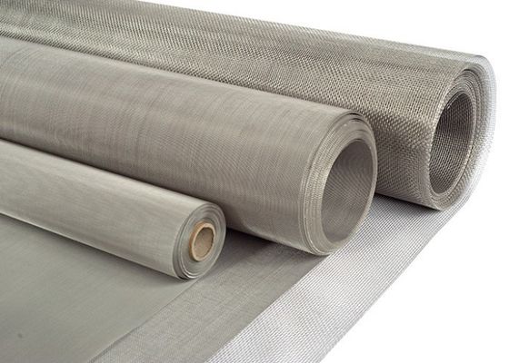 Filtro di maglia di filo resistente agli acidi e alle acque alcaline Aperture 10-100 Conteggio di maglie e permeabilità all'aria 1,8-6,0
