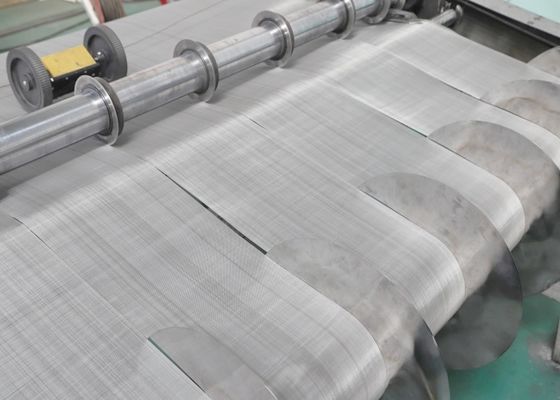 Larghezza personalizzabile schermo a maglia di filo tessuto con più opzioni di materiale