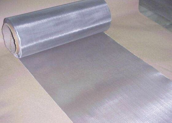 Telo metallico a maglia quadrata standard in rotolo 1,22 m 30,5 m 50 m 100 m Telo metallico resistente per applicazioni industriali