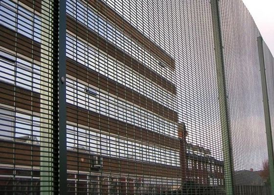 anti di salita 8# 358 rete la saldatura galvanizzata foro Mesh Sheet Rust Resistance di 13x75mm