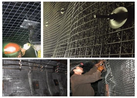 Protezione contro la corrosione saldata resistente di Mesh Panels For Mine del cavo di AISI316L