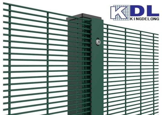 Anti rampicante di Mesh Panels Pvc Coated Green di 358 sicurezze rete 2.7m 3.0m