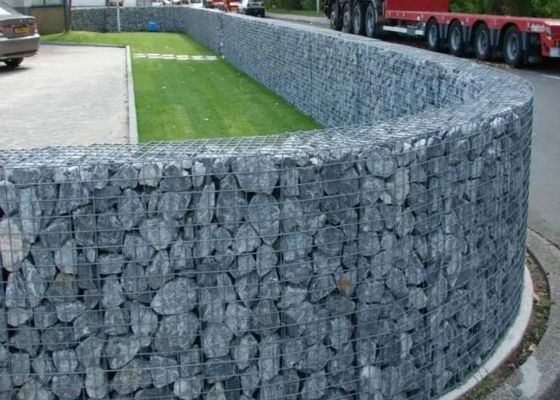 Il cavo della parete 2.5-3.7mm del paesaggio ha saldato il calibro di Mesh Gi Welded Mesh 13,5 del gabbione