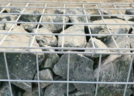 Gabbione saldato Mesh For Soil Solid Construction