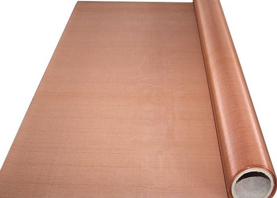 Cavo tessuto di rame puro inossidabile Mesh Screen High Electrical Conductivity