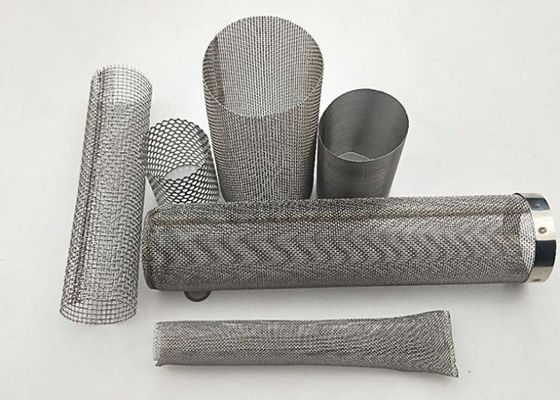 Cavo Mesh Cylinder Filter Mesh 0.5-200microns di acciaio inossidabile del commestibile ISO14001