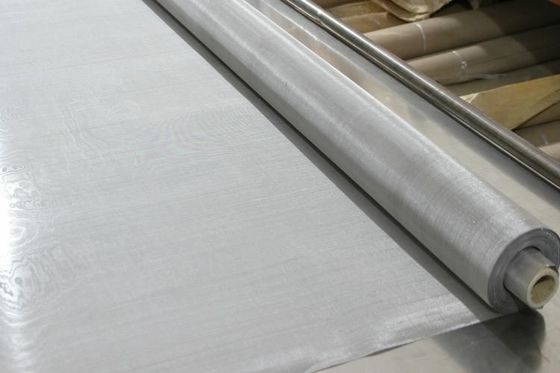 200 Mesh Stainless Steel Woven Wire Mesh Screen con la lunghezza di 30m