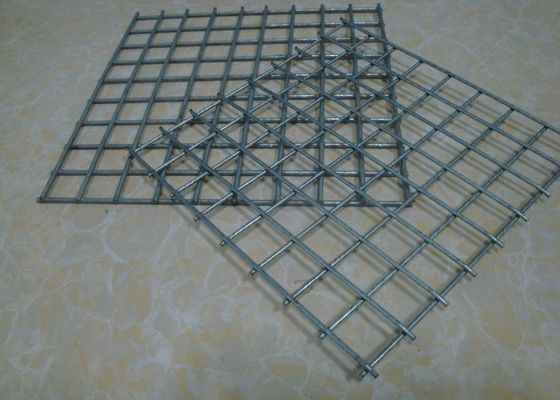 2 Lastre di rete di filo galvanizzato curvo rivestite d'argento per uso industriale